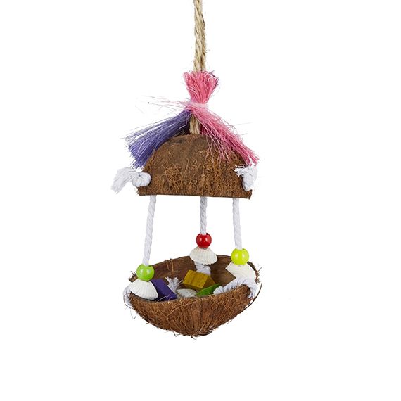 Toy Pink Swing Bear Leaking Balance Car Pet Food Toy